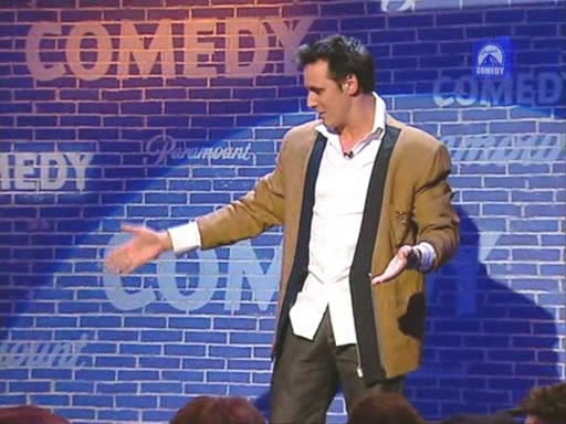 Fotograma del monólogo El vividor en Paramount Comedy
