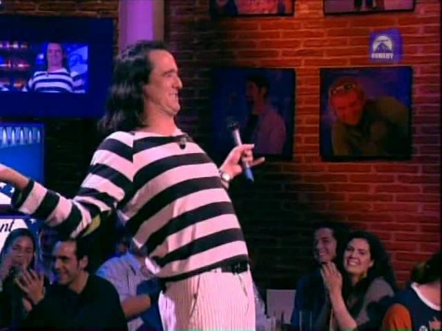 Fotograma del monólogo Pecados en Nuevos Cómicos 2005